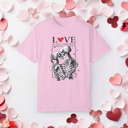 Skeleton Love Comfort Colours T-shirt