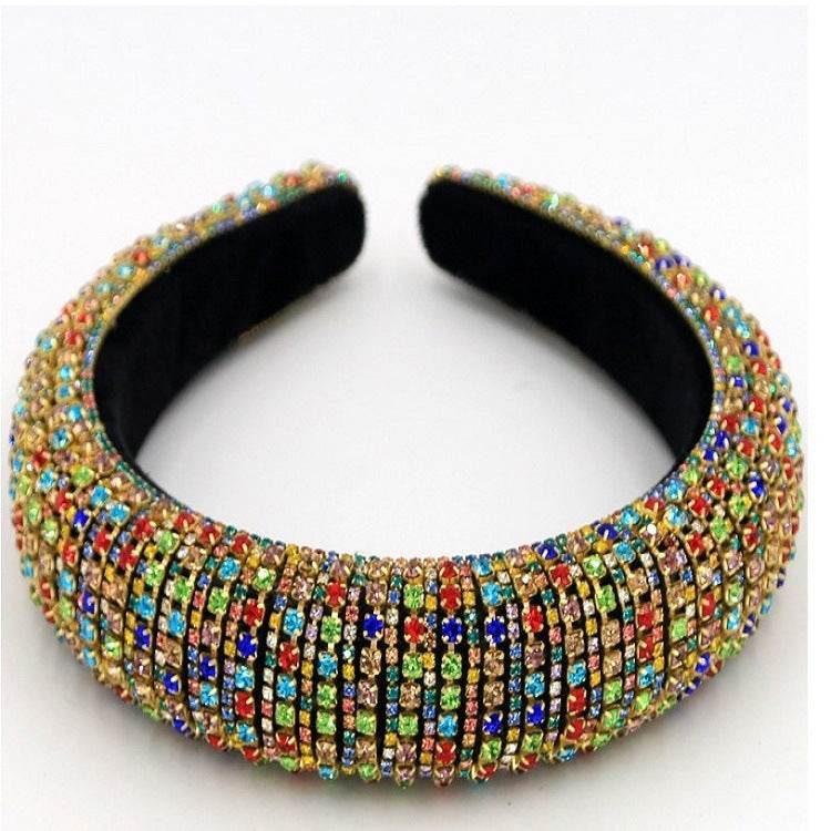 Baroque rhinestone headband