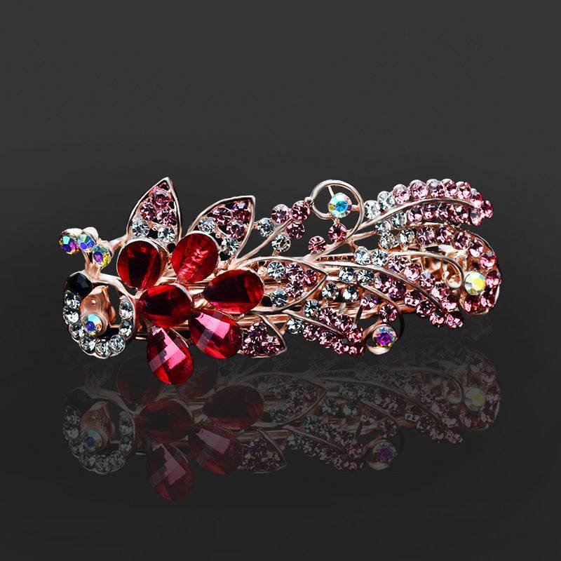 Rhinestone bow hair clip Accessories