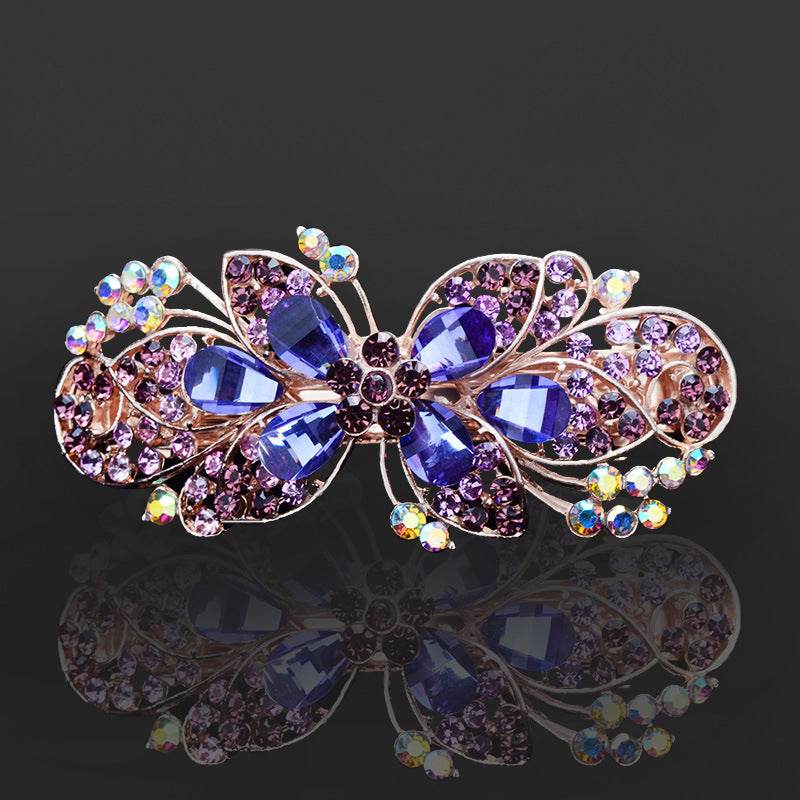 Rhinestone bow hair clip Accessories