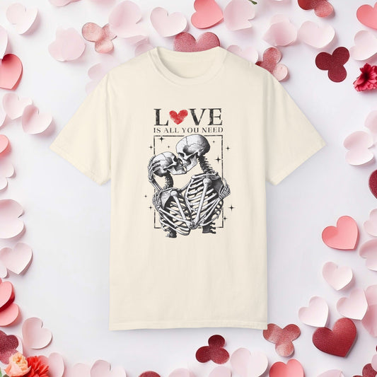 Skeleton Love Comfort Colours T-shirt