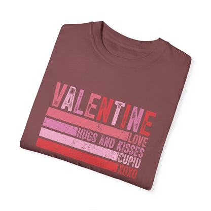 Vintage Valentine Love Hugs & Kisses T-Shirt