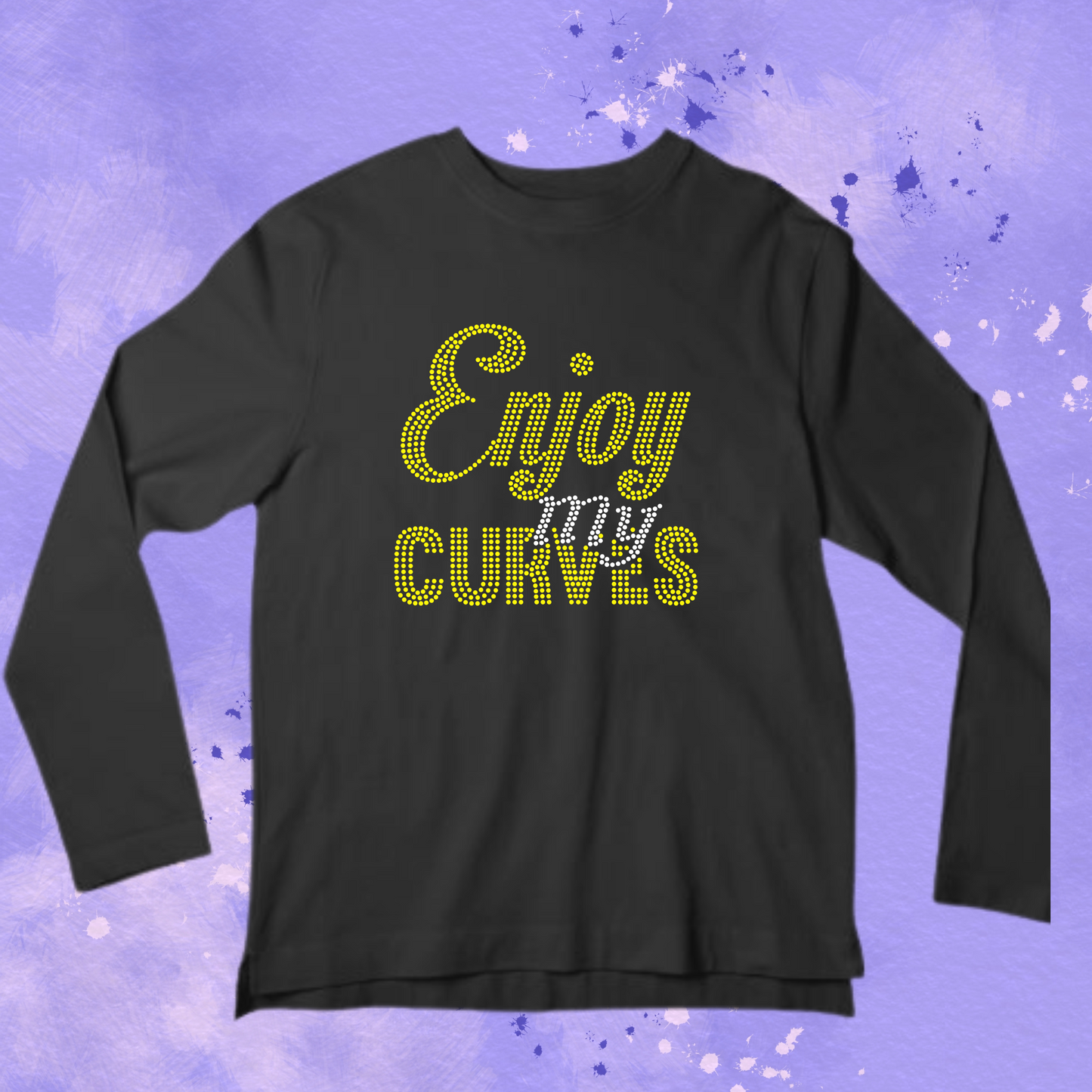 Enjoy my curves Rhinestone Apparel