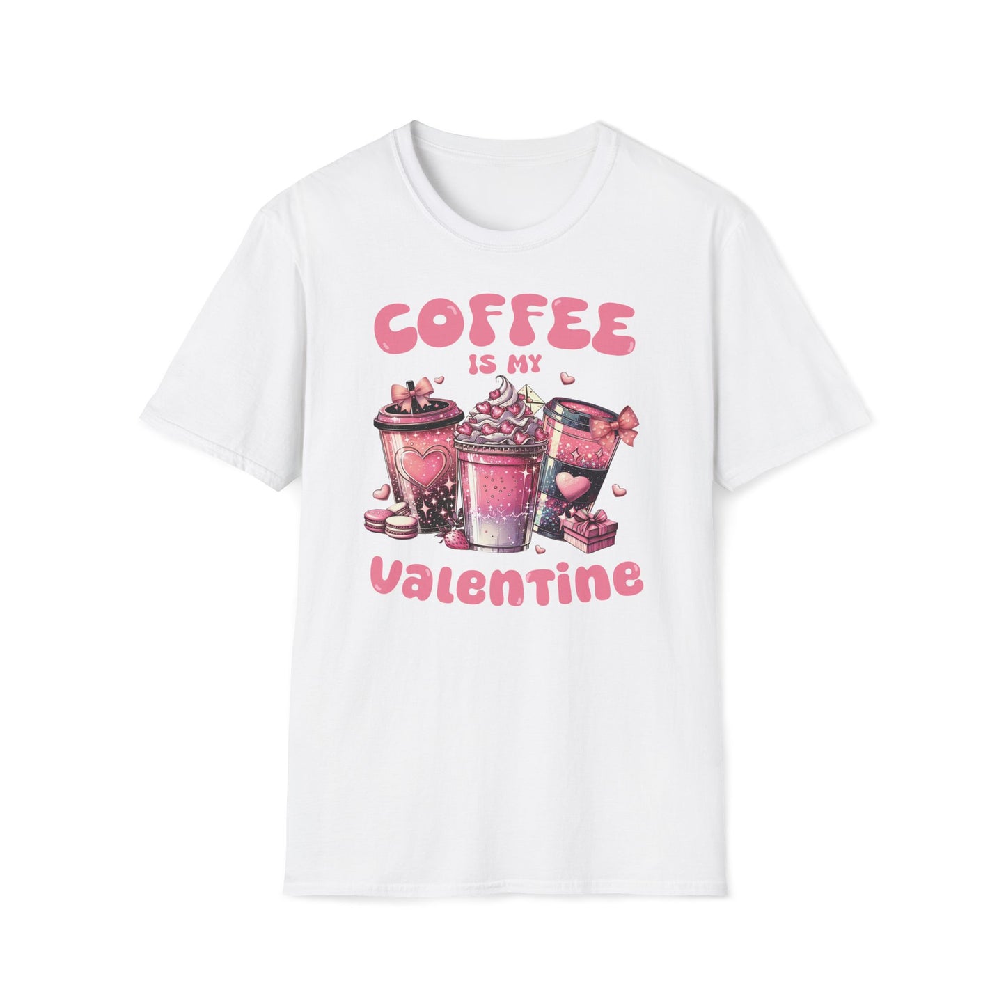 Pink Coffee is my Valentine T-Shirt