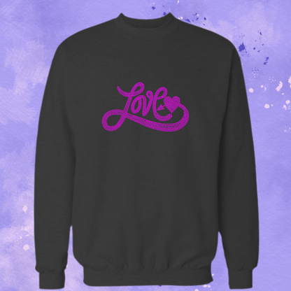 Love in Pink Rhinestone Collection