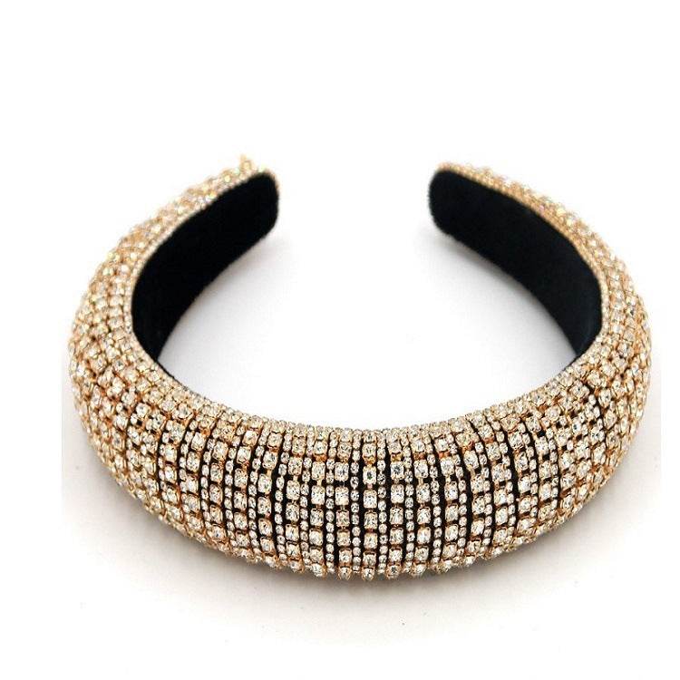 Baroque rhinestone headband