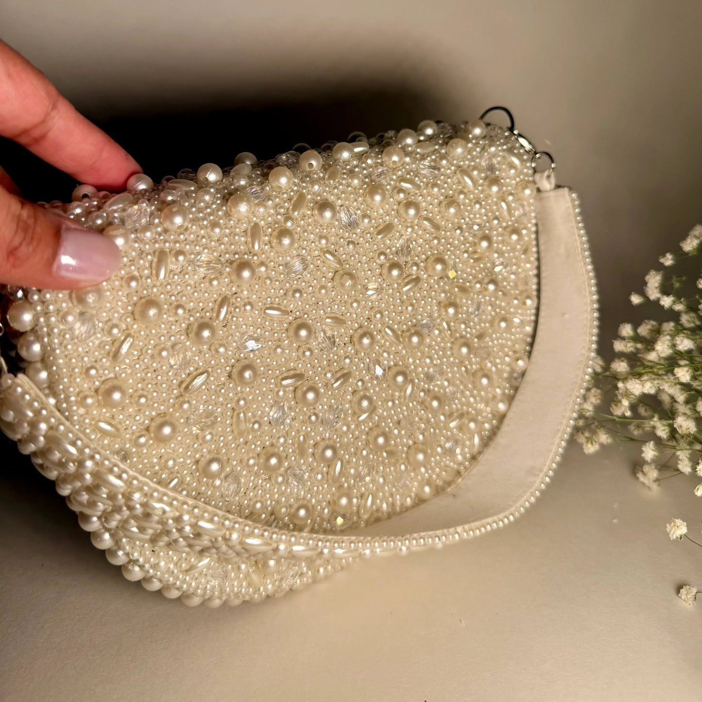 The Noor Pearl Clutch