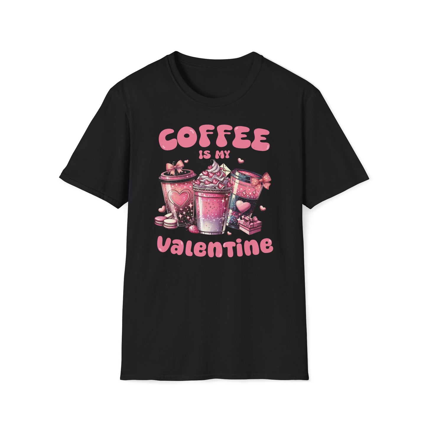 Pink Coffee is my Valentine T-Shirt