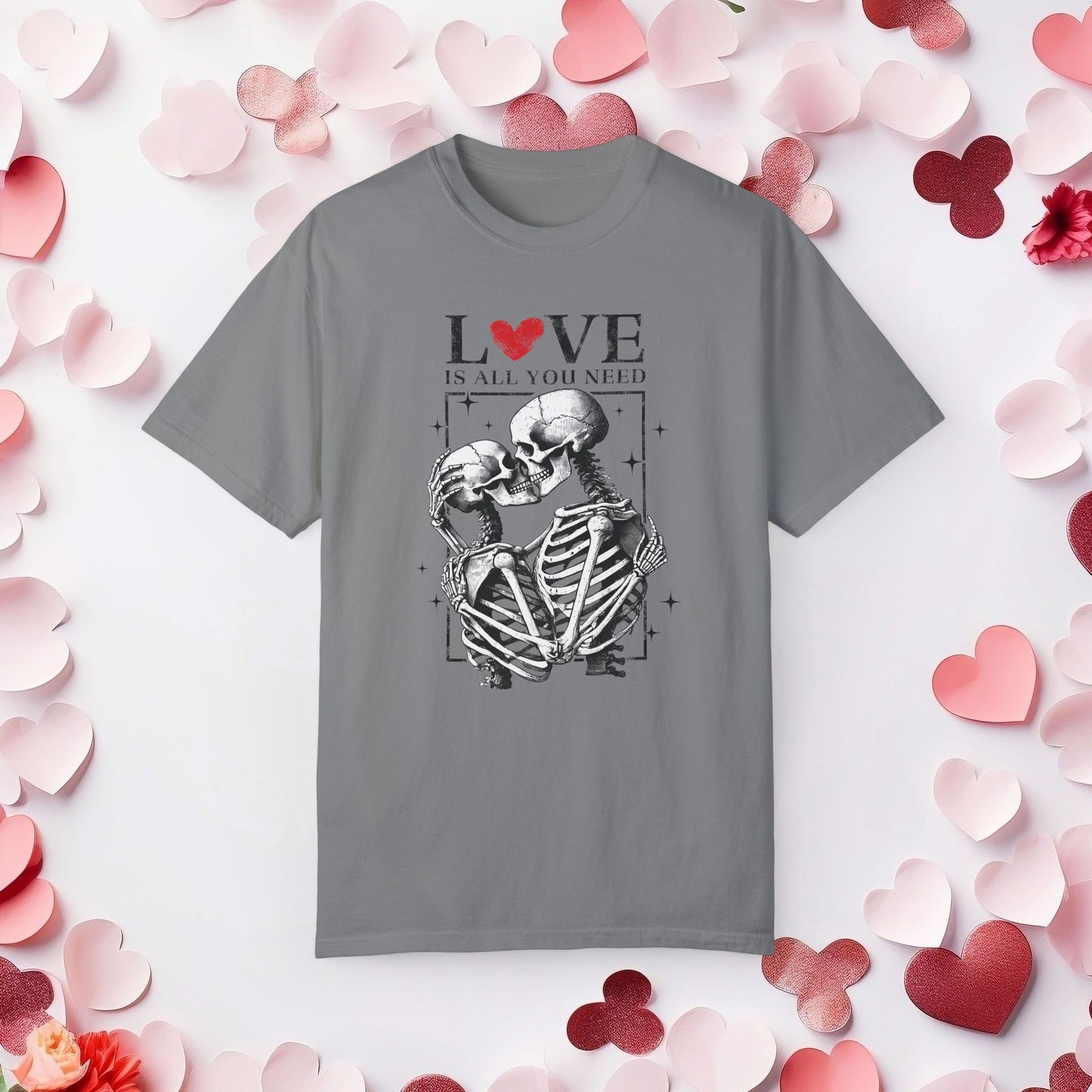 Skeleton Love Comfort Colours T-shirt