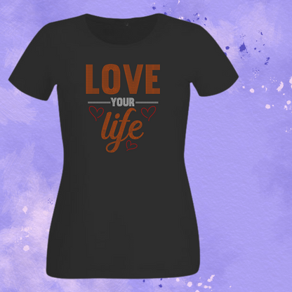 LOVE your Life Rhinestone Apparel