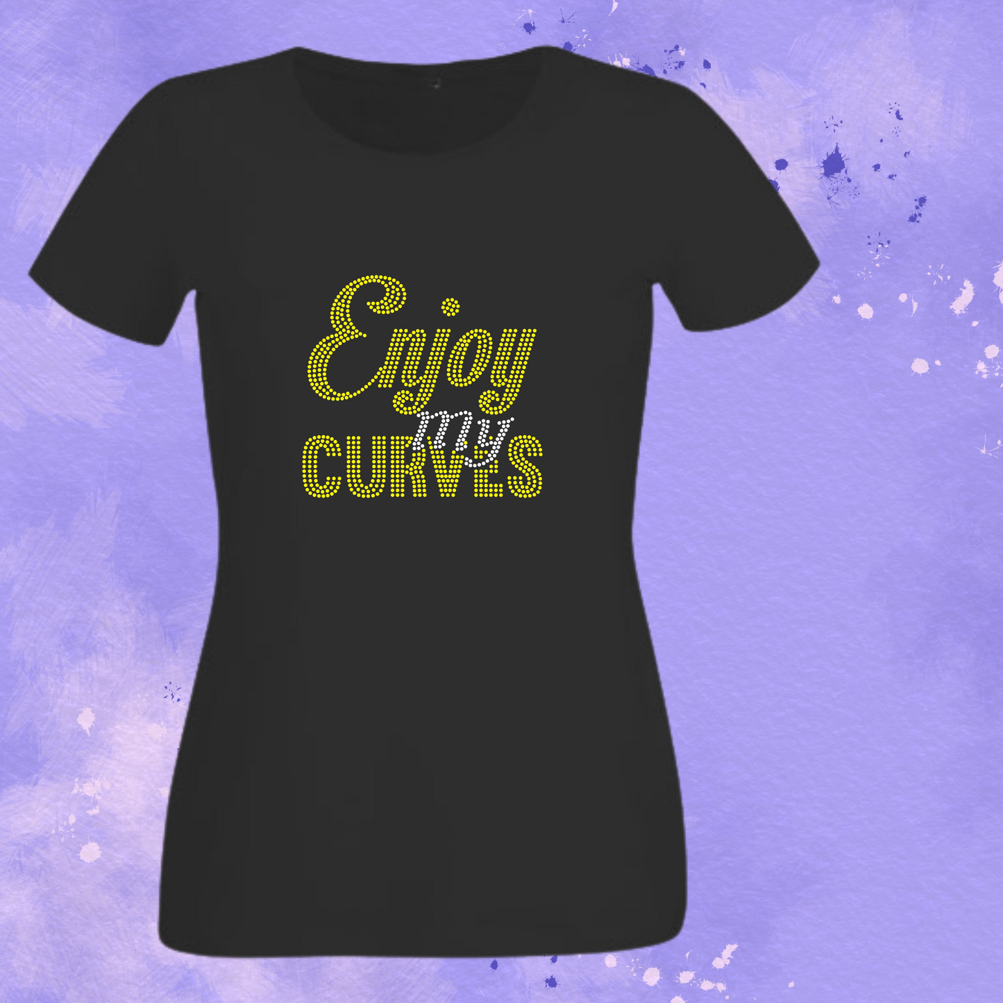 Enjoy my curves Rhinestone Apparel