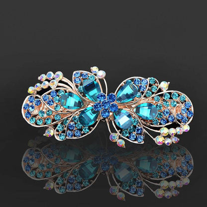 Rhinestone bow hair clip Accessories