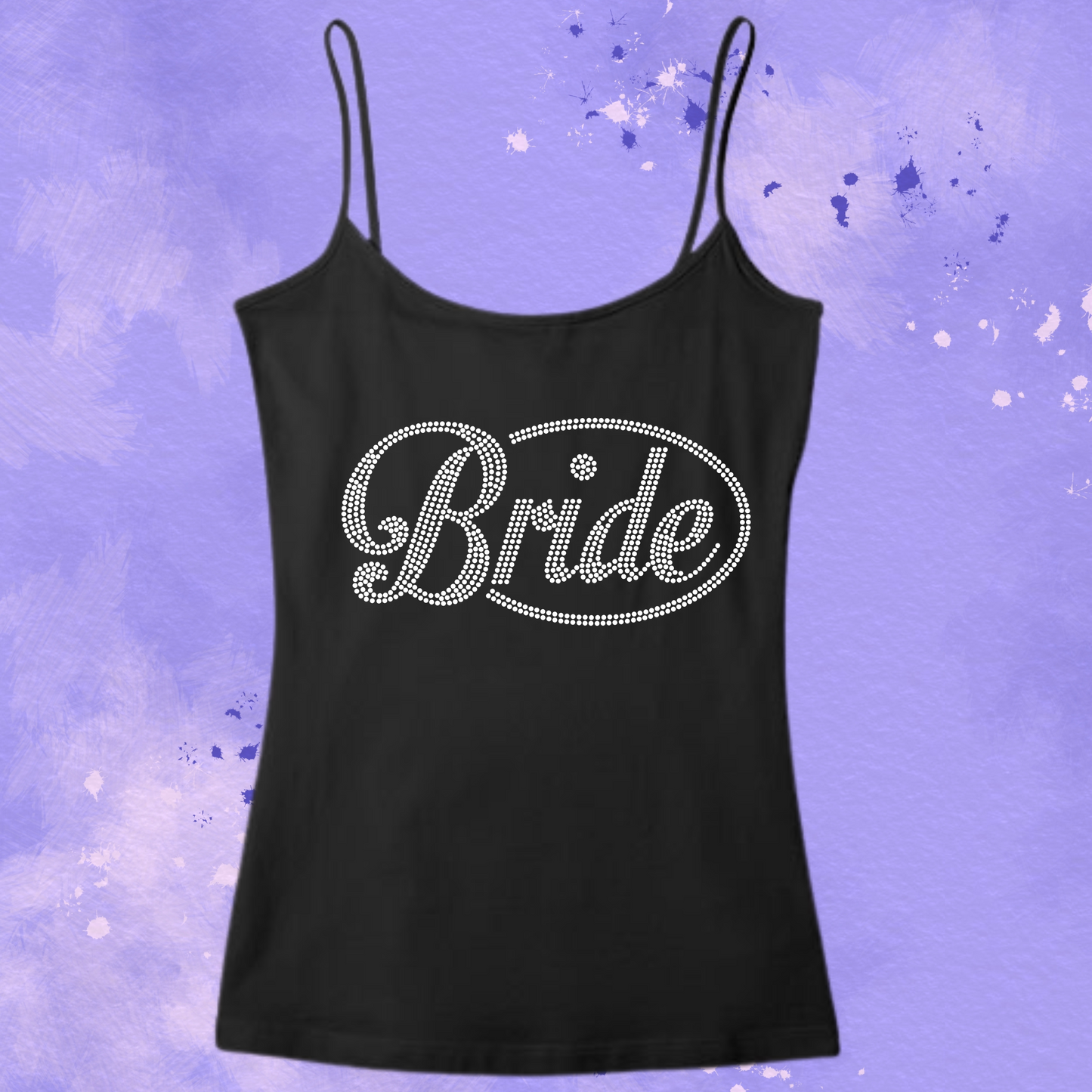 Bride in Circle Rhinestone Apparel