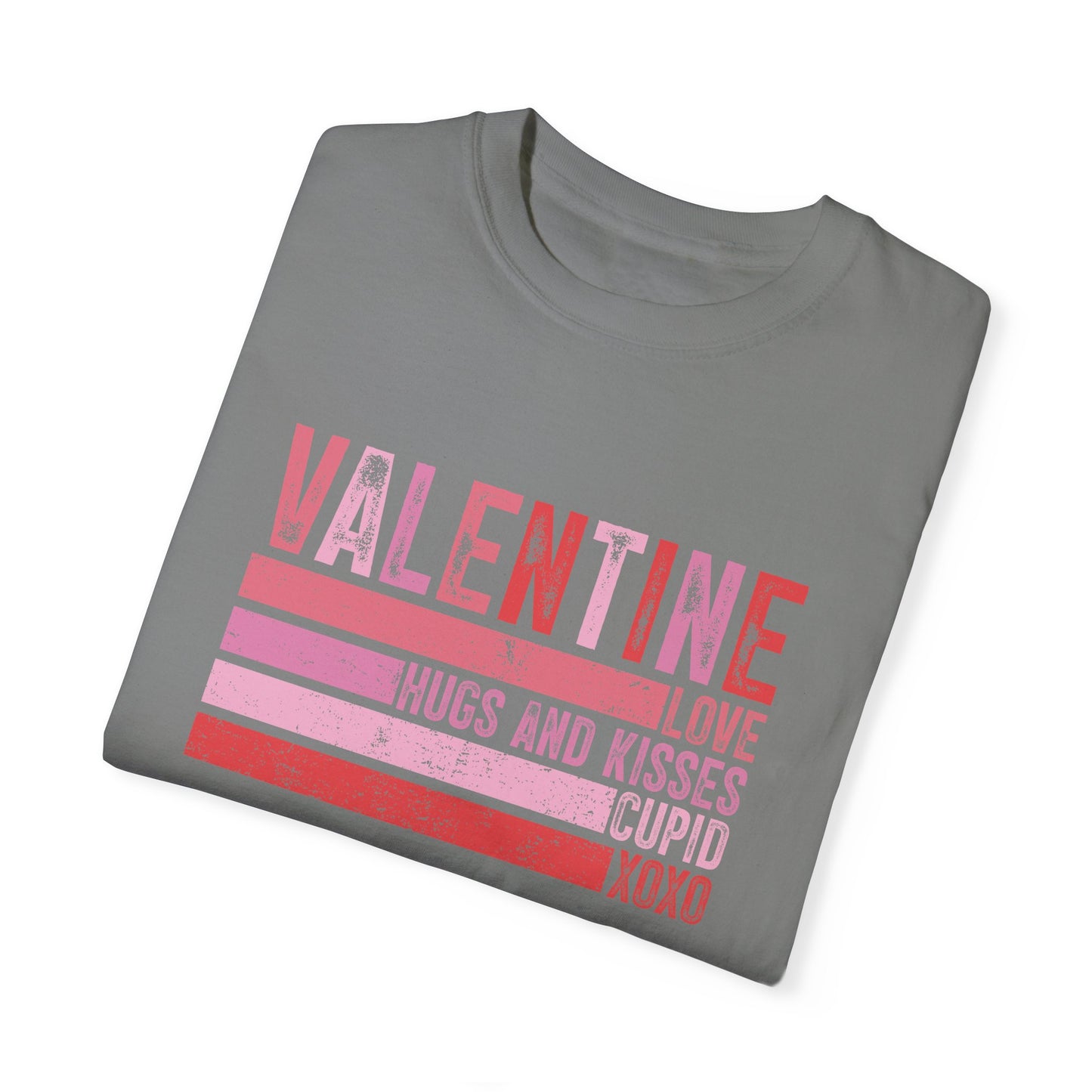 Vintage Valentine Love Hugs & Kisses T-Shirt