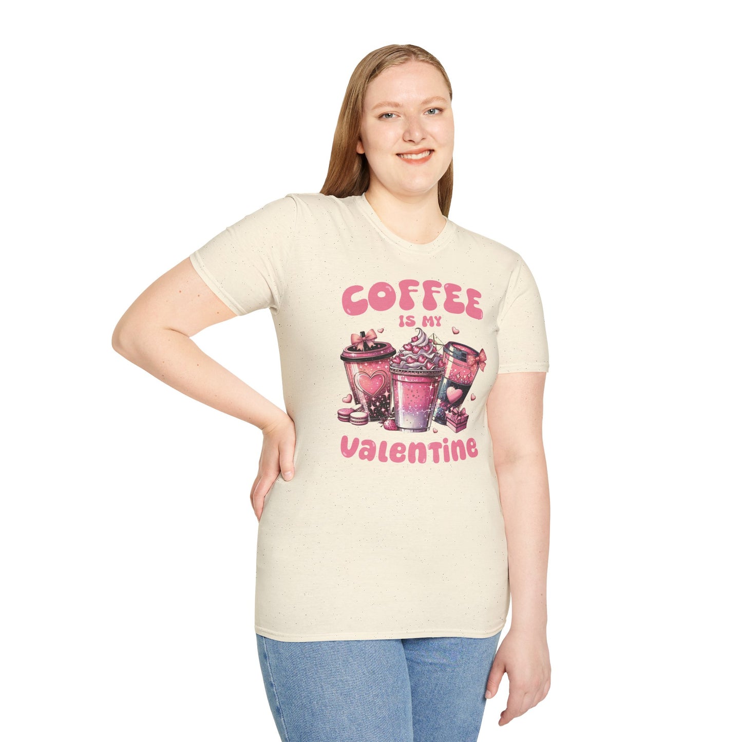 Pink Coffee is my Valentine T-Shirt