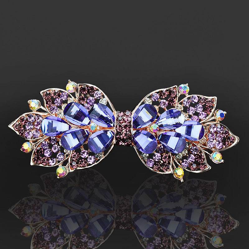 Rhinestone bow hair clip Accessories