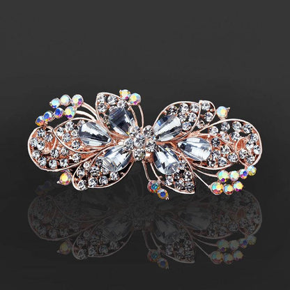 Rhinestone bow hair clip Accessories