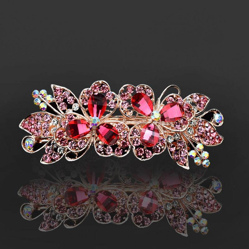 Rhinestone bow hair clip Accessories