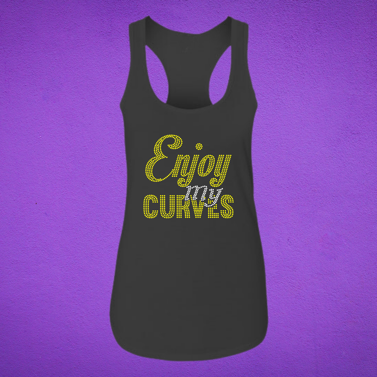 Enjoy my curves Rhinestone Apparel