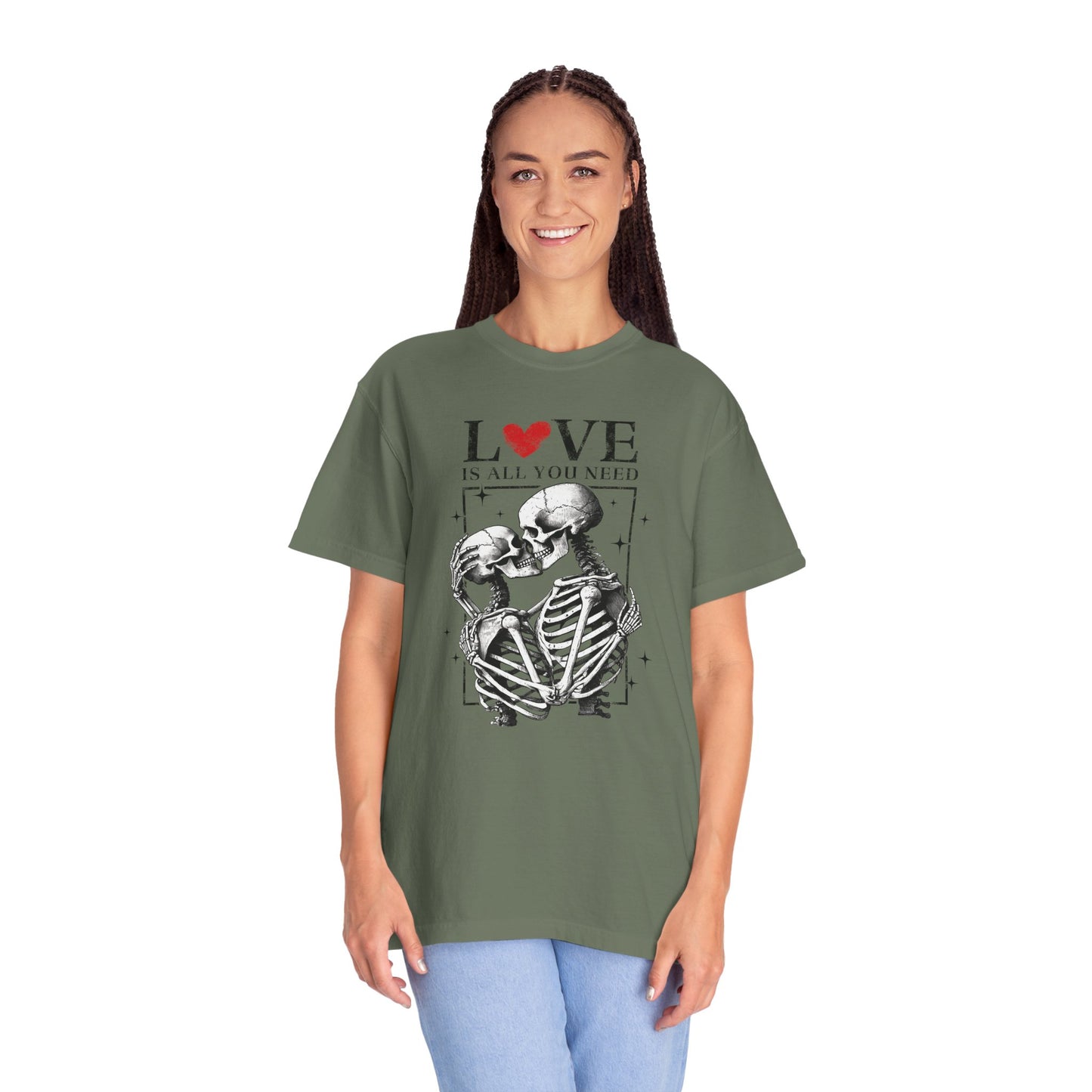 Skeleton Love Comfort Colours T-shirt