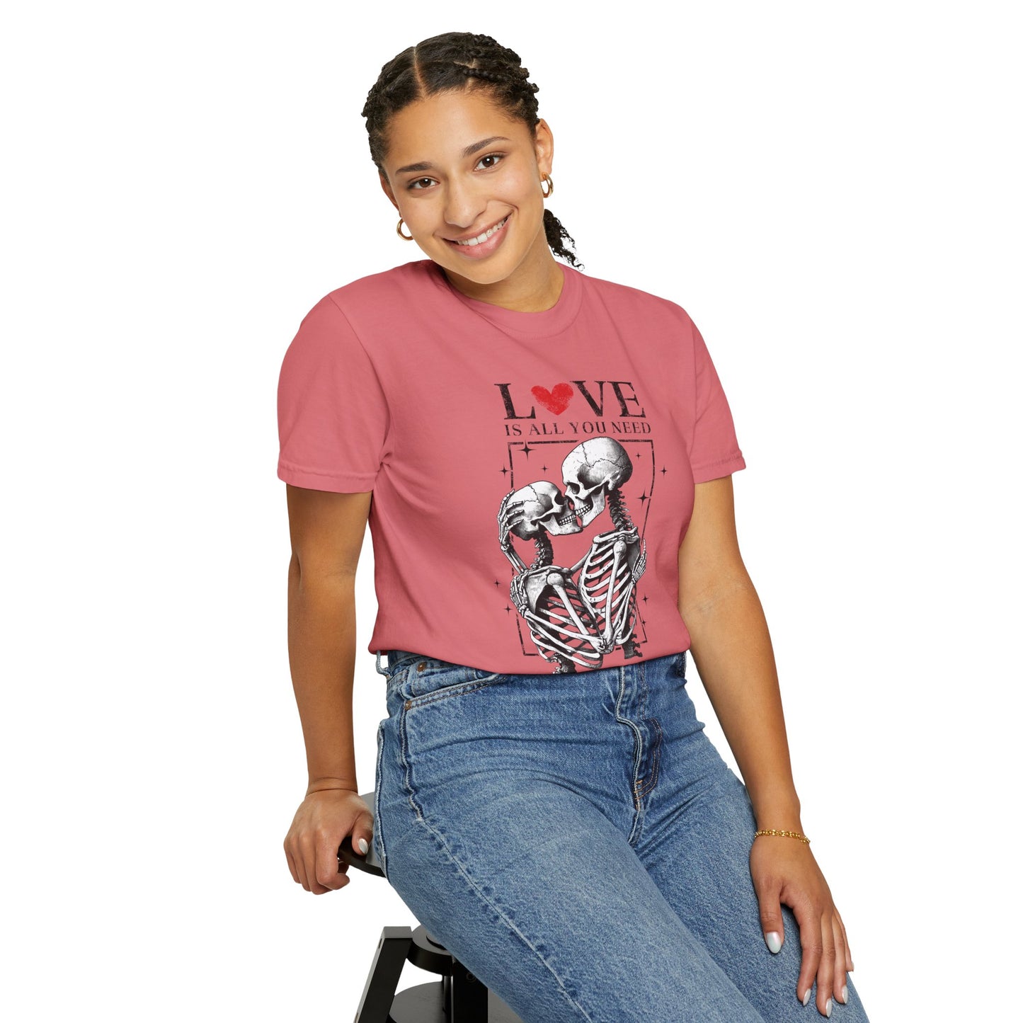 Skeleton Love Comfort Colours T-shirt