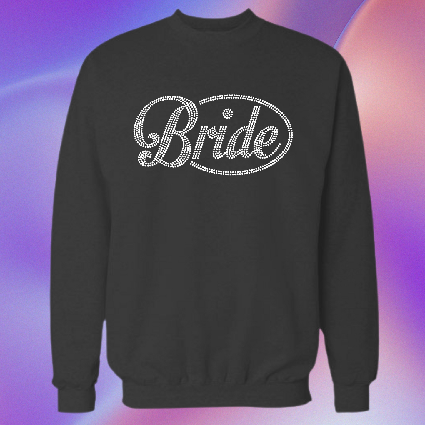 Bride in Circle Rhinestone Apparel