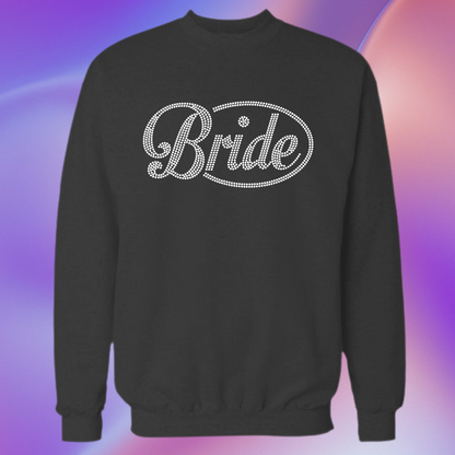 Bride in Circle Rhinestone Apparel