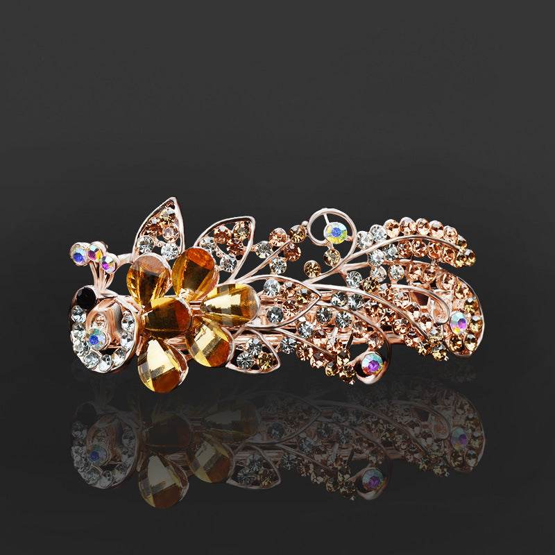 Rhinestone bow hair clip Accessories