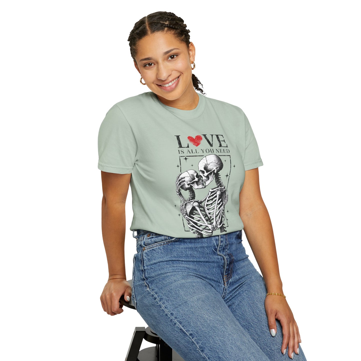 Skeleton Love Comfort Colours T-shirt