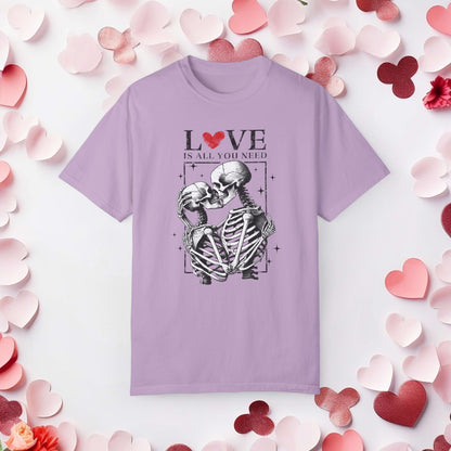 Skeleton Love Comfort Colours T-shirt