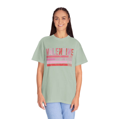 Vintage Valentine Love Hugs & Kisses T-Shirt