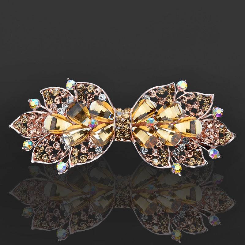 Rhinestone bow hair clip Accessories