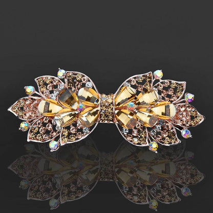 Rhinestone bow hair clip Accessories