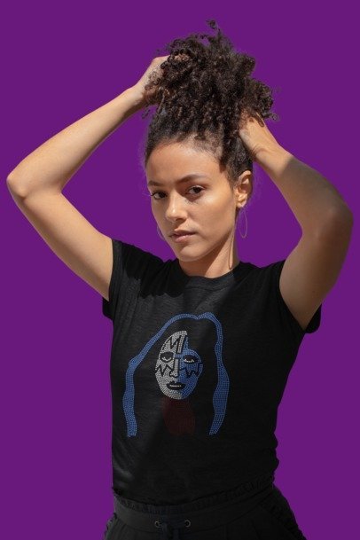 Ace Frehley Inspired Rhinestone Apparel – Rock Band Bling Tee, Hoodie, Long Sleeve & Crewneck for Women | Sparkle Concert Style by Blingdazzel T-shirt Black