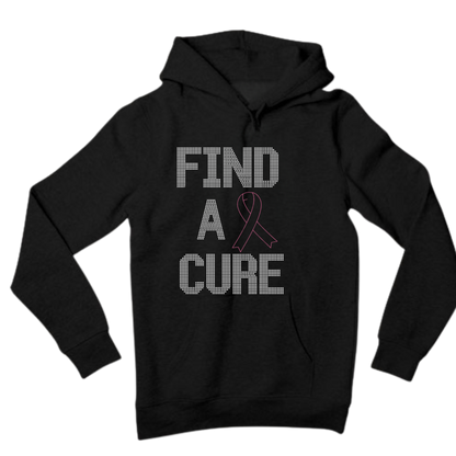 Find A Cure Rhinestone Apparel