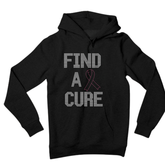 Find A Cure Rhinestone Apparel