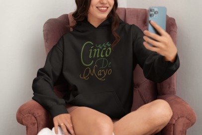 Cinco de Mayo Rhinestone Shirt – Fiesta Sparkle Bling Tee | Bling Dazzel HOODIE