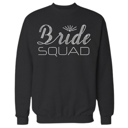 Bride SQUAD - Bride Rhinestone Apparel