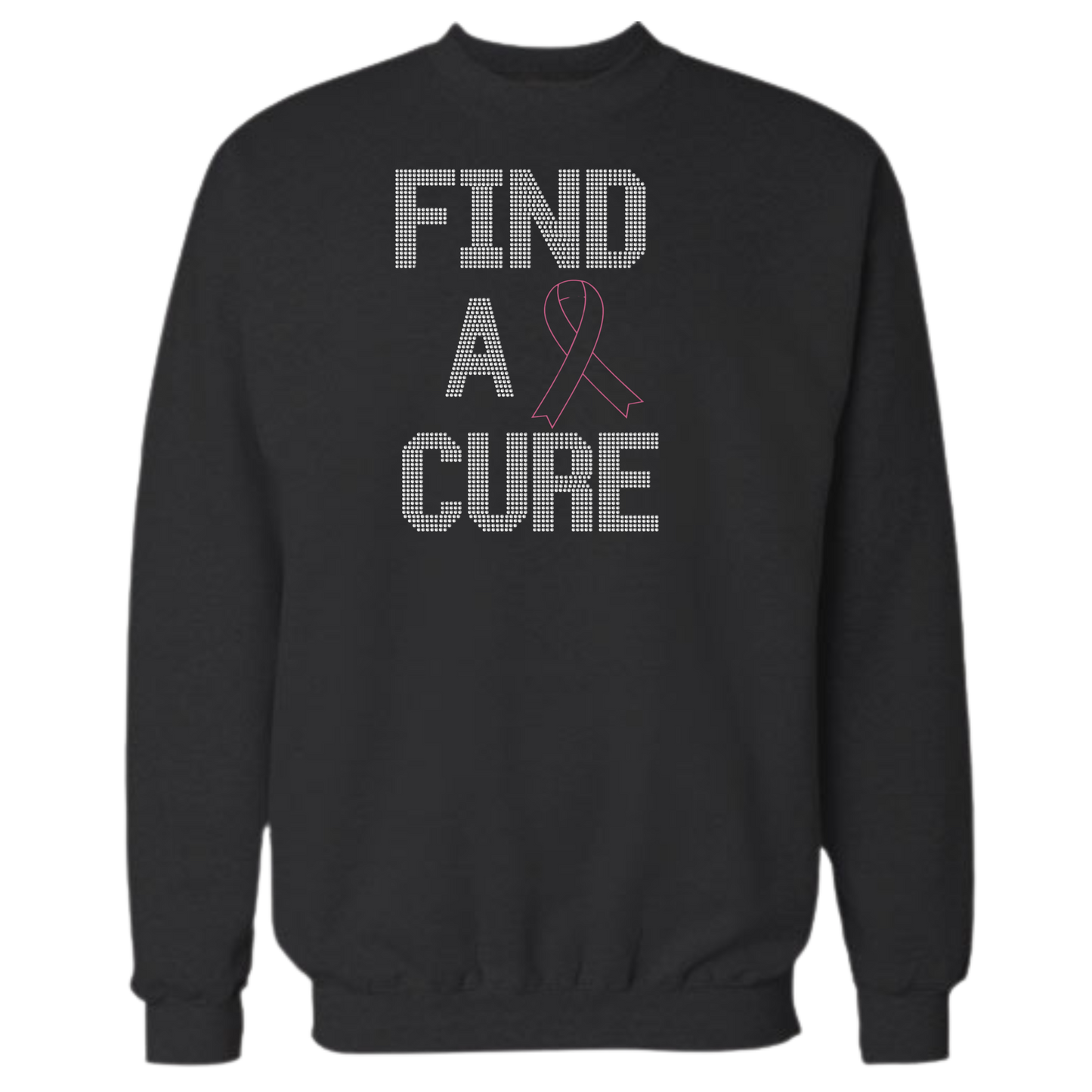 Find A Cure Rhinestone Apparel