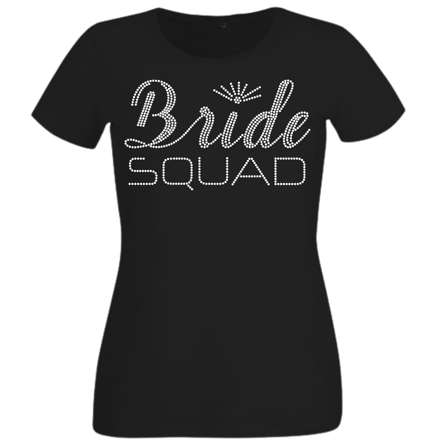 Bride SQUAD - Bride Rhinestone Apparel