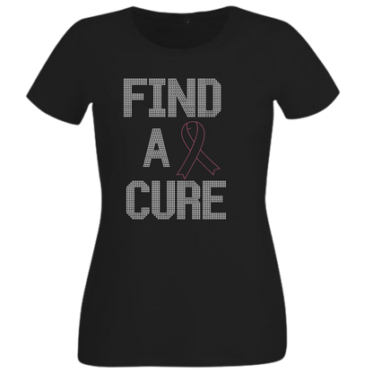 Find A Cure Rhinestone Apparel