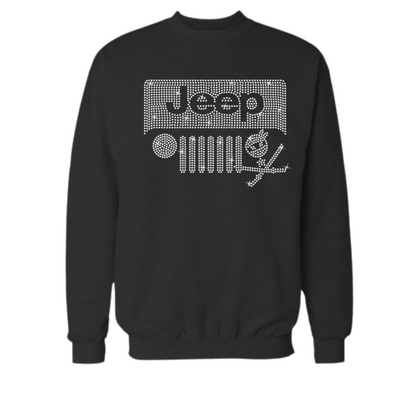 Jeep & Ninja fans Rhinestone Apparel