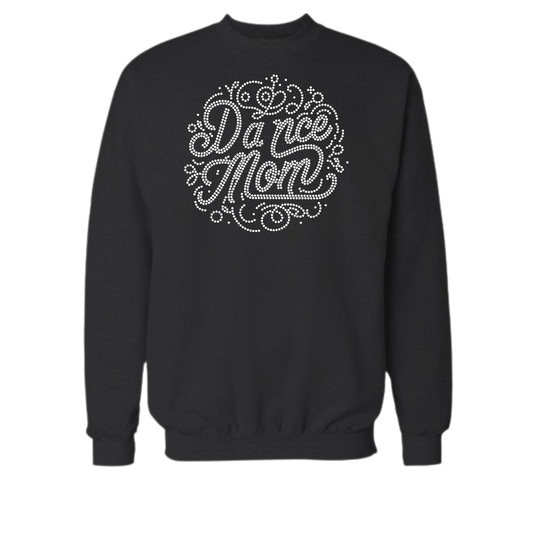 Dance Mom (Circle) Rhinestone Apparel