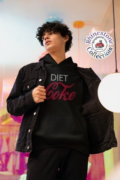 Diet Coke Rhinestone Apparel