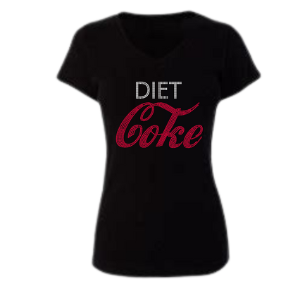 Diet Coke Rhinestone Apparel