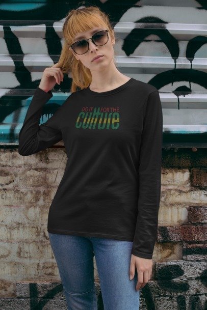 DO IT FOR THE CULTURE RHINESTONE SHIRTS