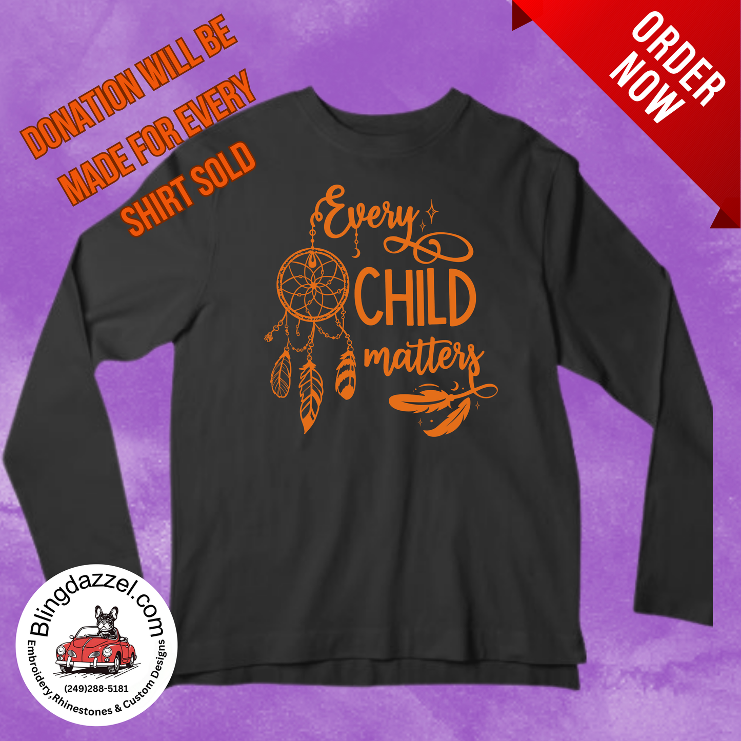 Every Child Matters Custom Design Apparel