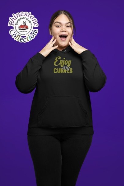 Enjoy my curves Rhinestone Apparel