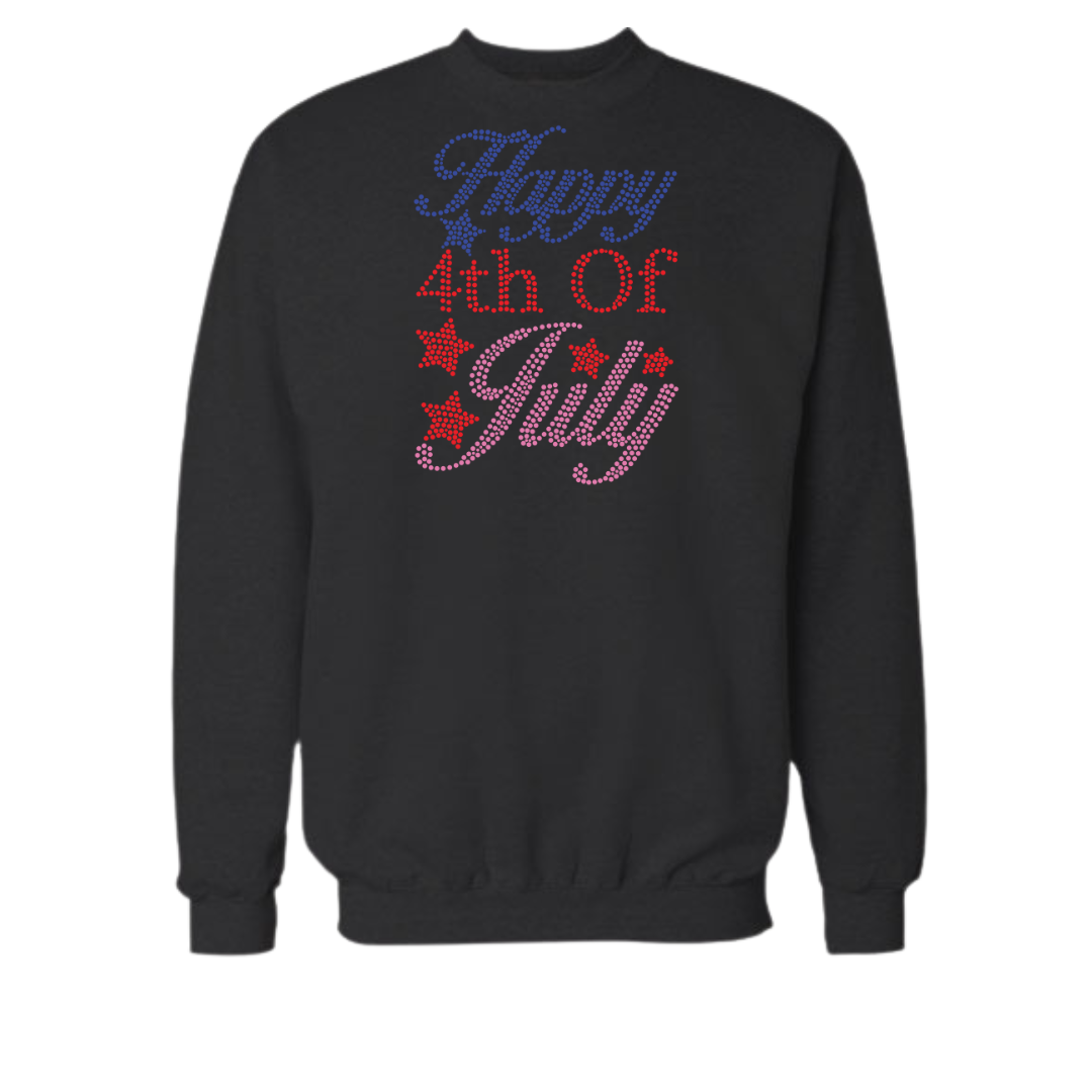 Happy 4TH July Rhinestone Shirts