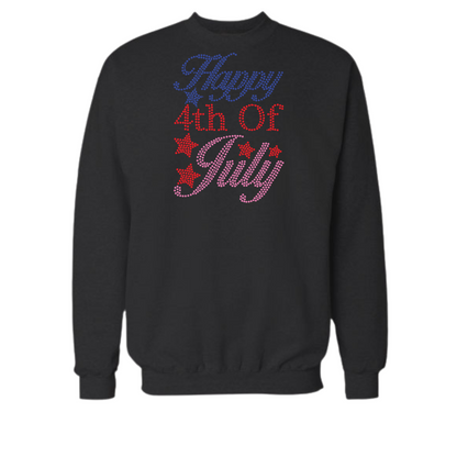 Happy 4TH July Rhinestone Shirts